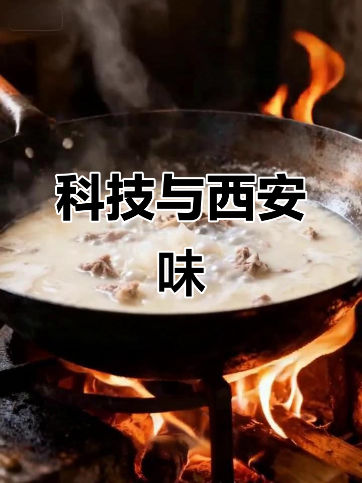 AI做羊肉泡馍,超现实画风却保留地道味道!