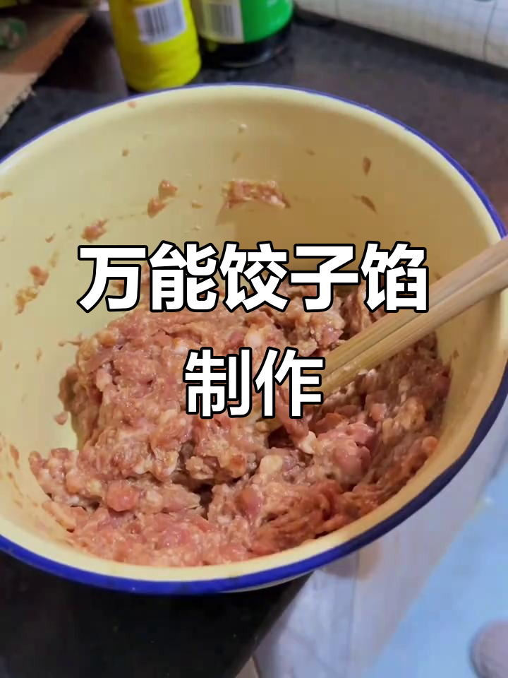 韭菜香菇大葱饺子馅,万能肉馅做法揭秘