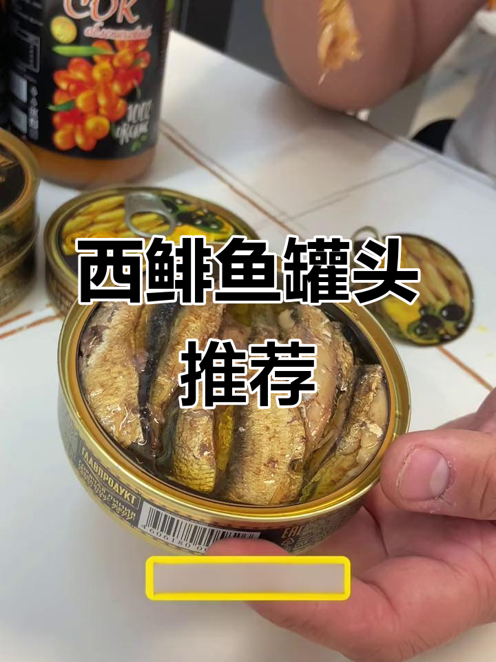 俄罗斯进口西鲱鱼罐头，鲜美又带烟熏味！