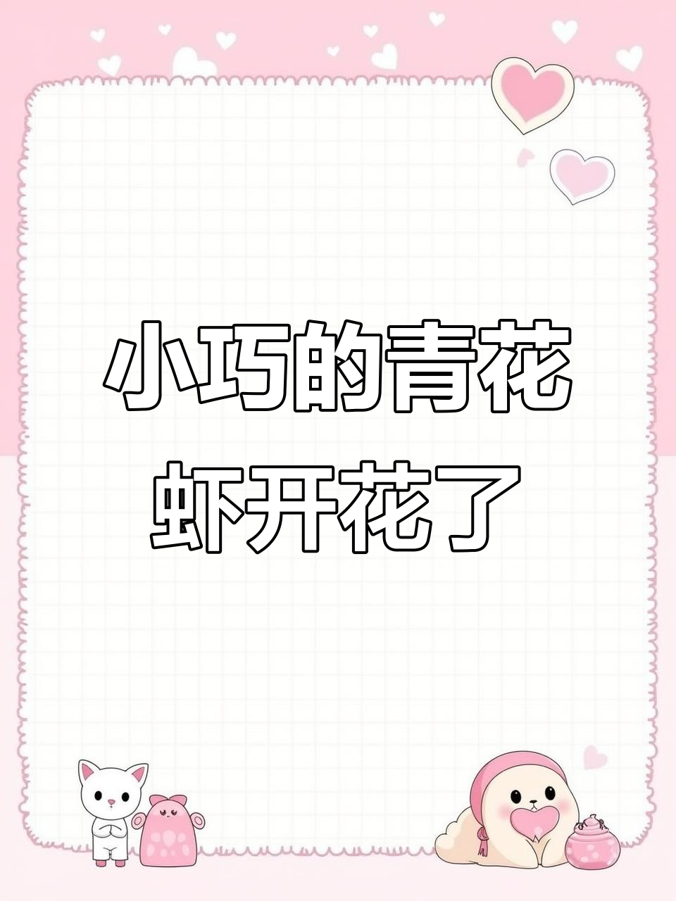 青花虾仙人球,酷夏开花惊艳!