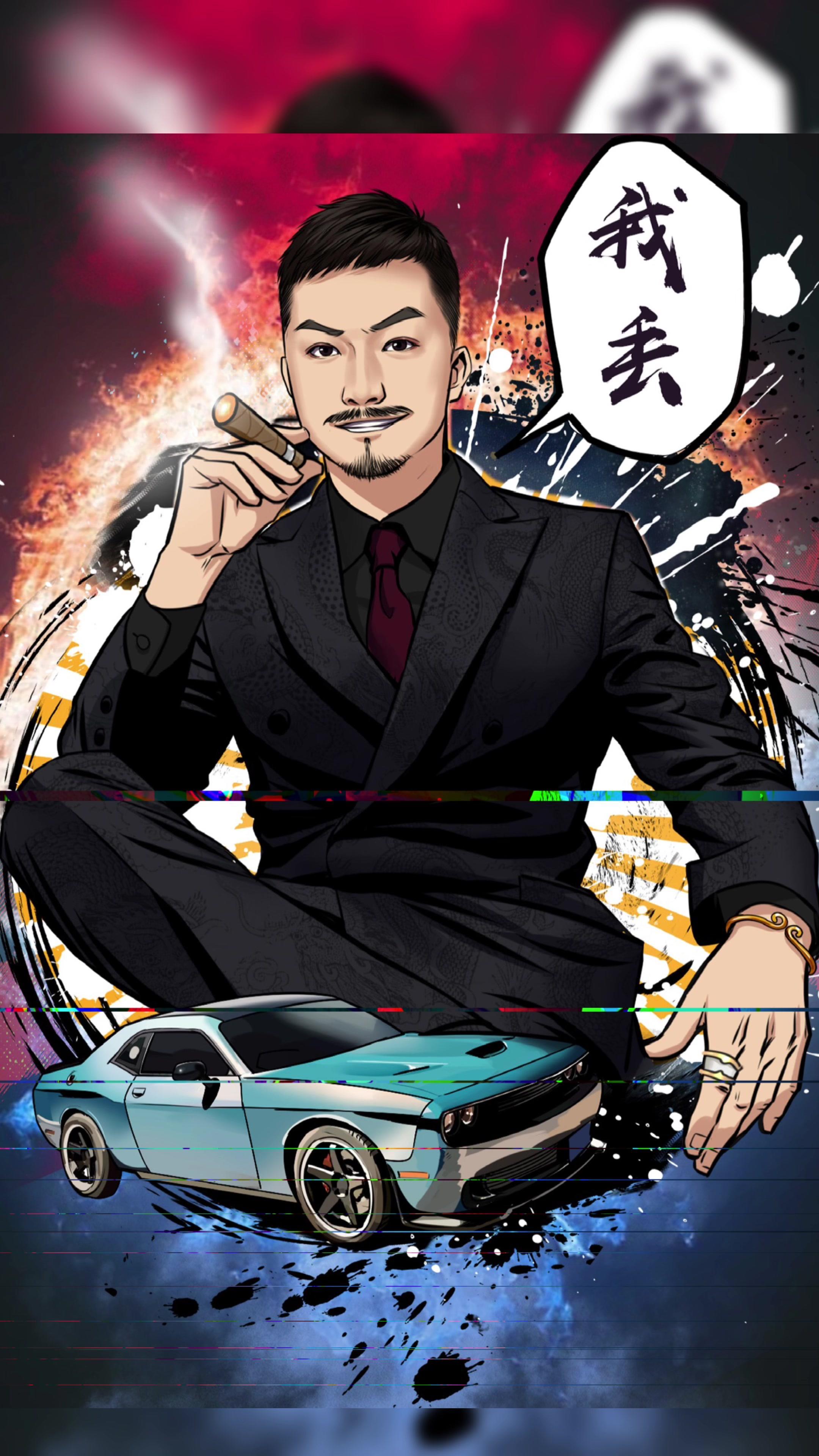 画画 头像 头像设计之西装暴徒