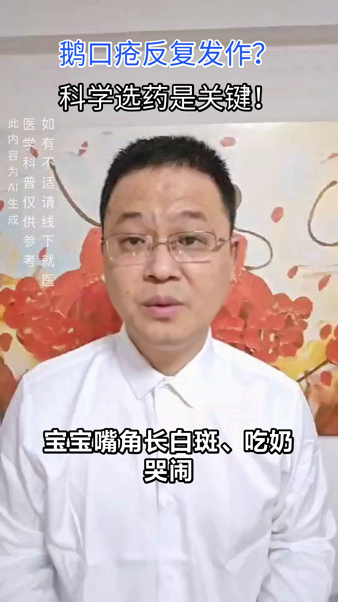 鹅口疮用药怎么选？科学指南来了