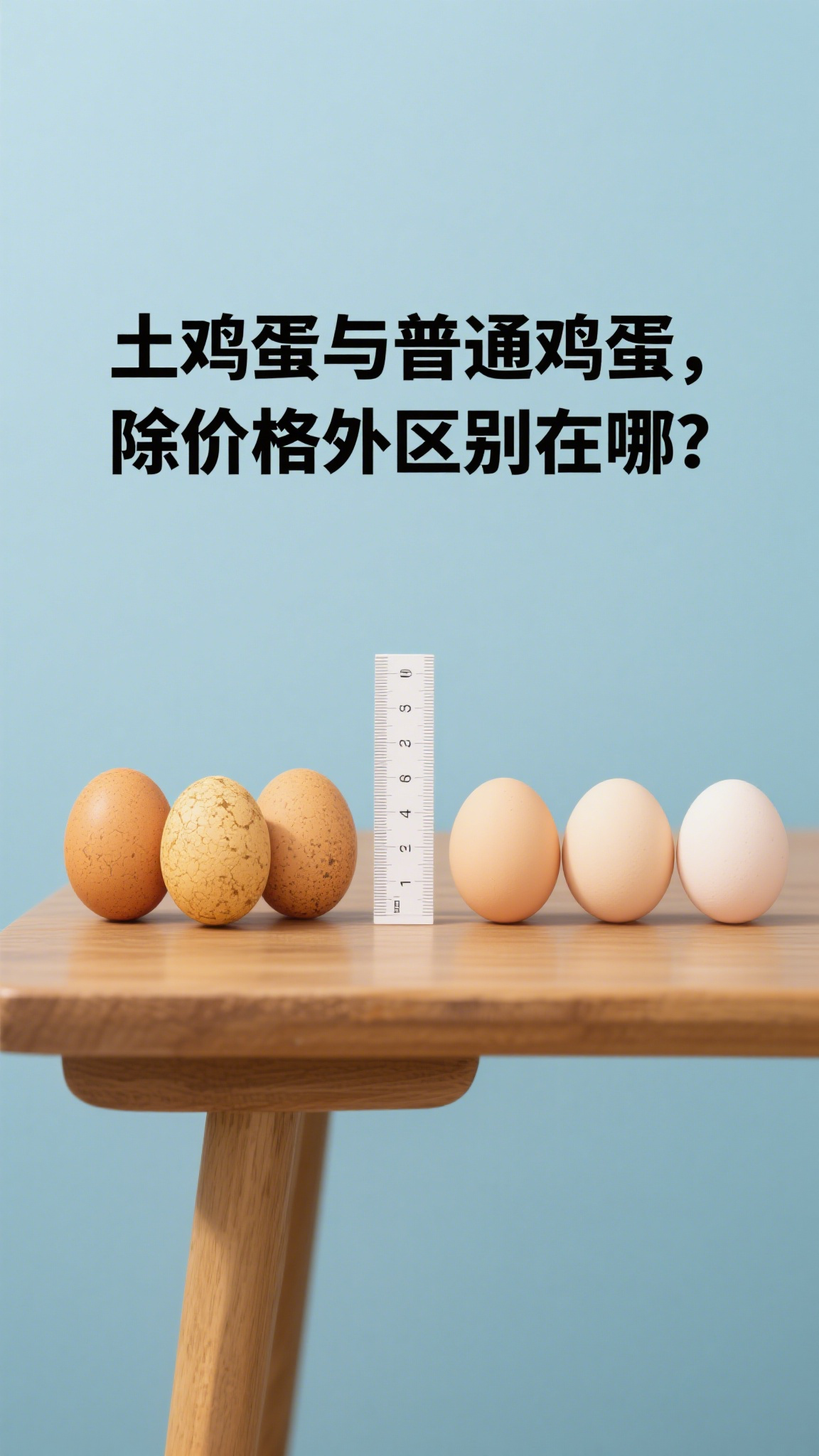 土鸡蛋与普通鸡蛋,除价格外区别在哪?