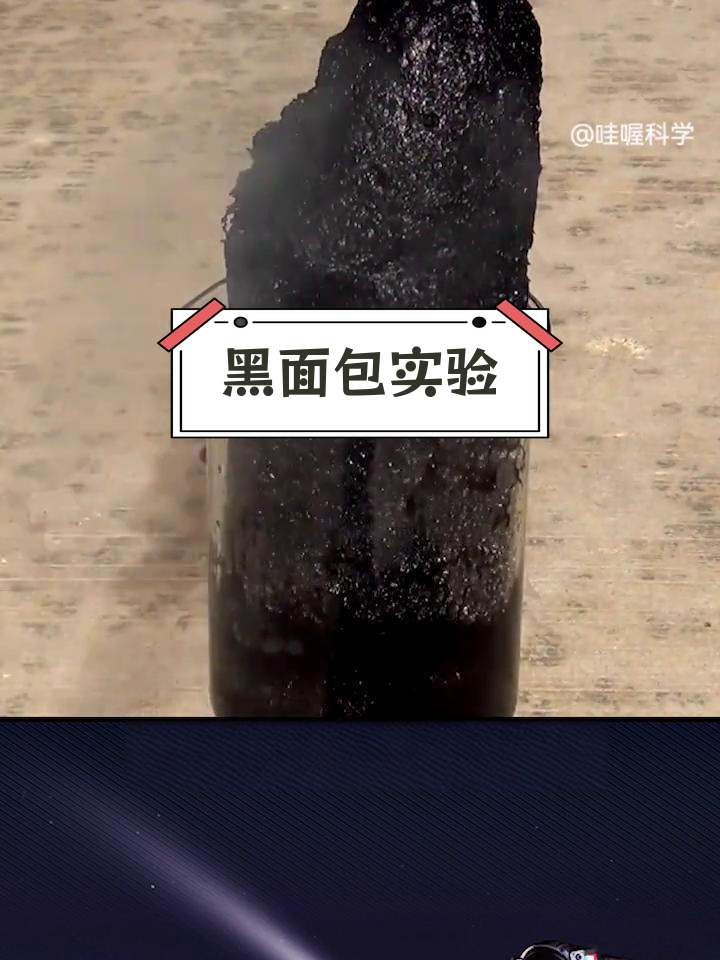 浓硫酸与白糖的反应,黑面包实验揭秘