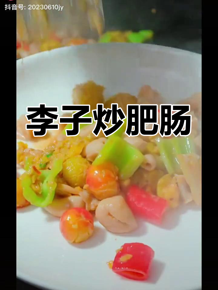 李子与猪大肠的奇妙搭配,酸甜苦涩尽在不言中