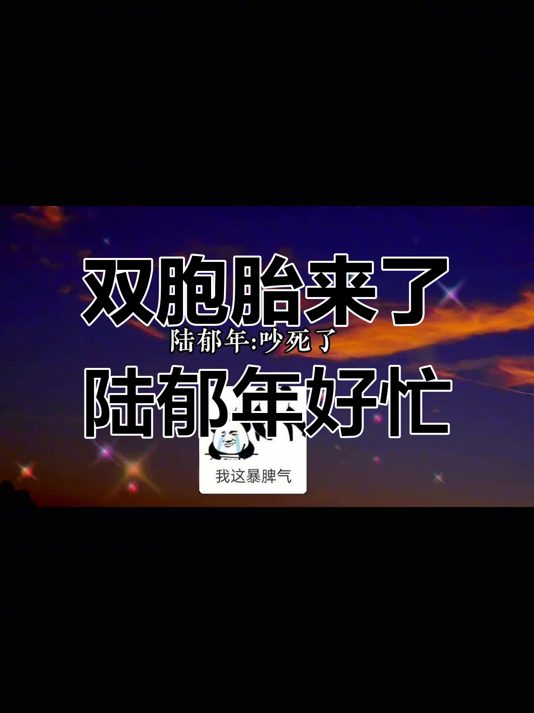 陆郁年迎来双胞胎,哄娃日常超有爱