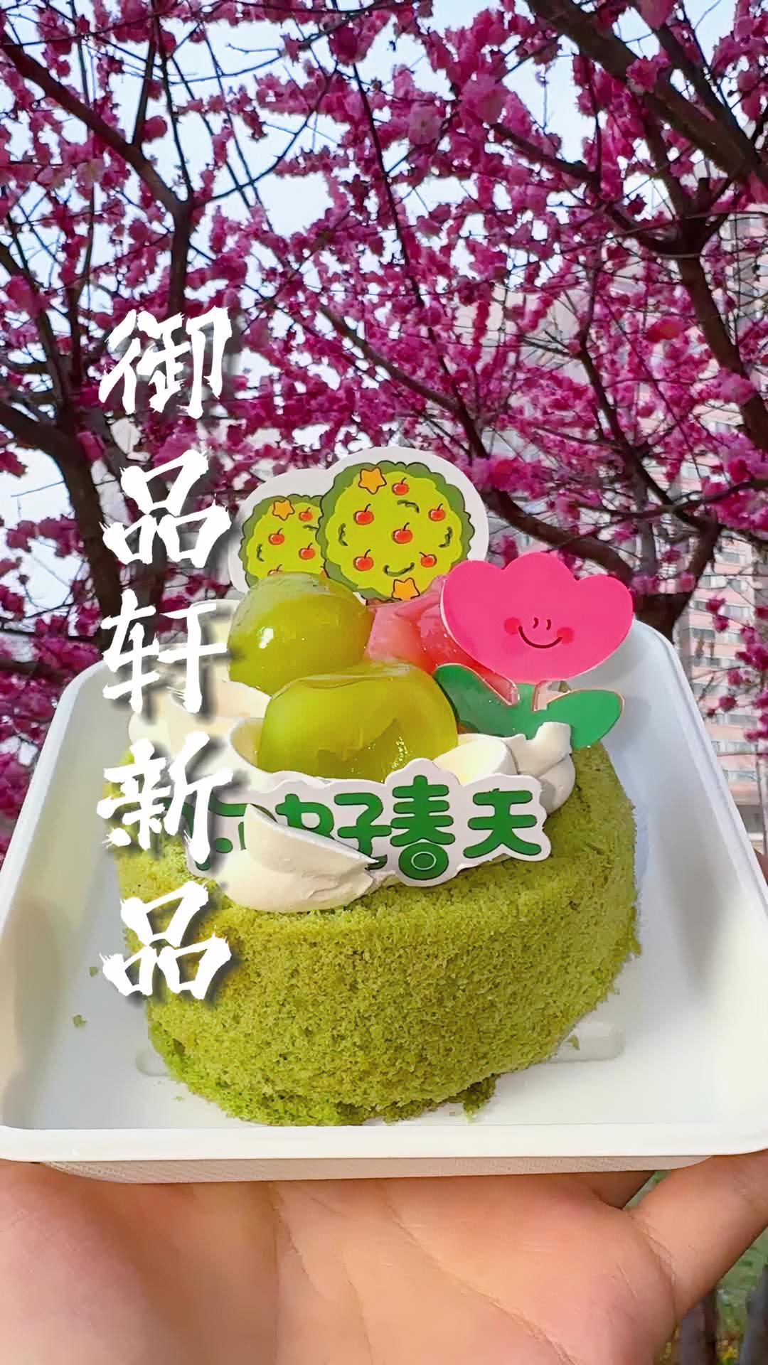春天来了 御品轩 新品 西安甜品