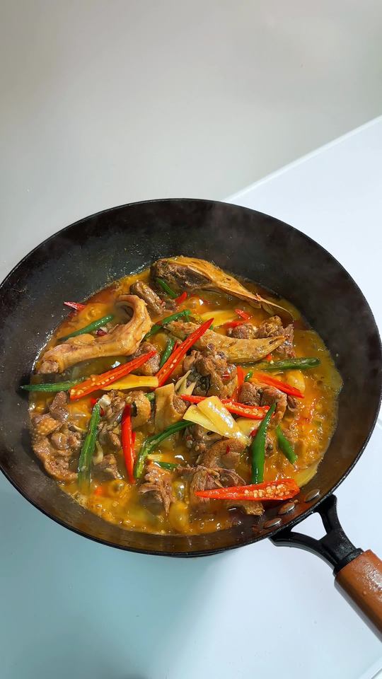 姜爆鸭子，家常又下饭