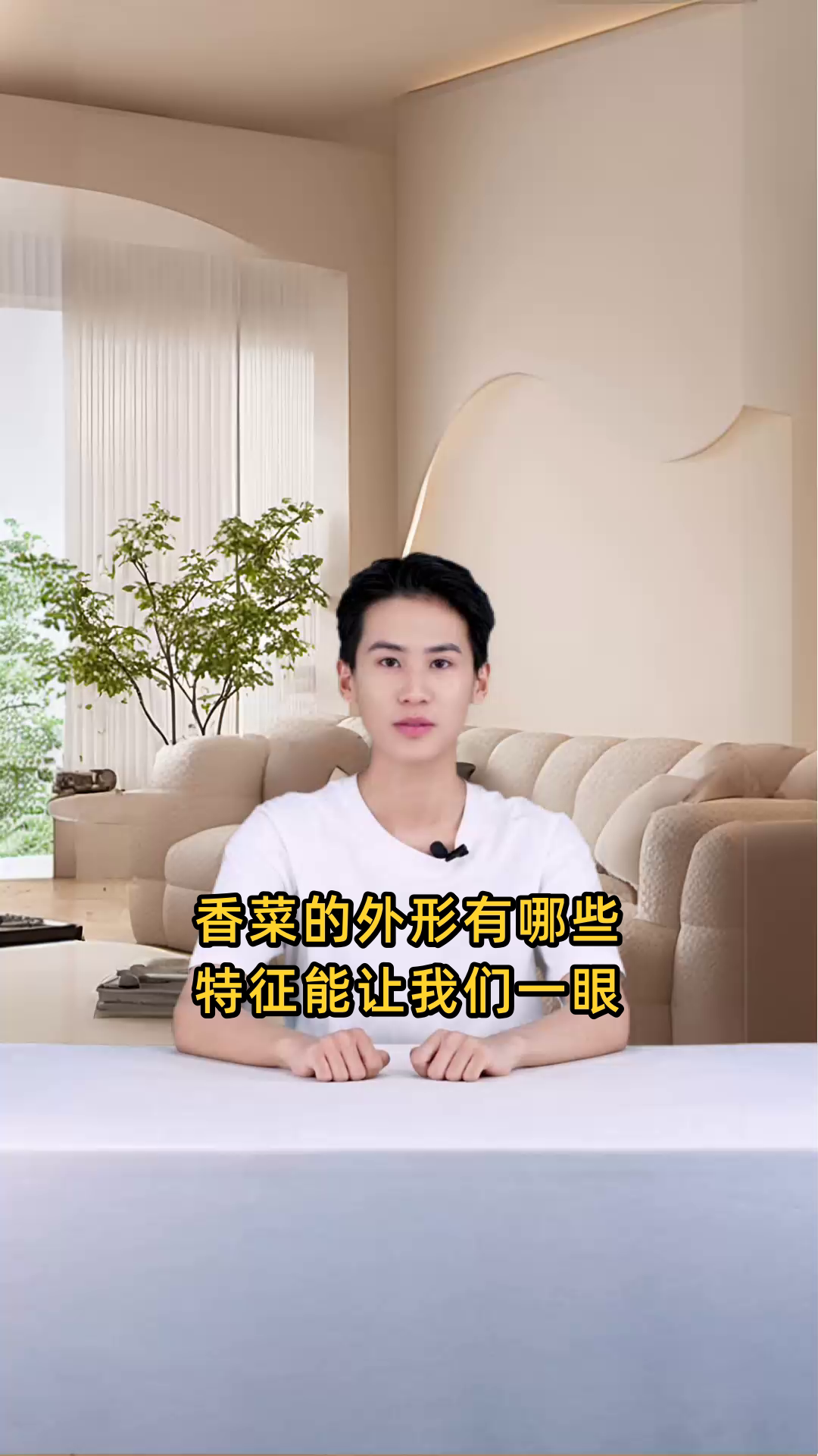 香菜外观如何描述?具有哪些特征可以让人准确识别?