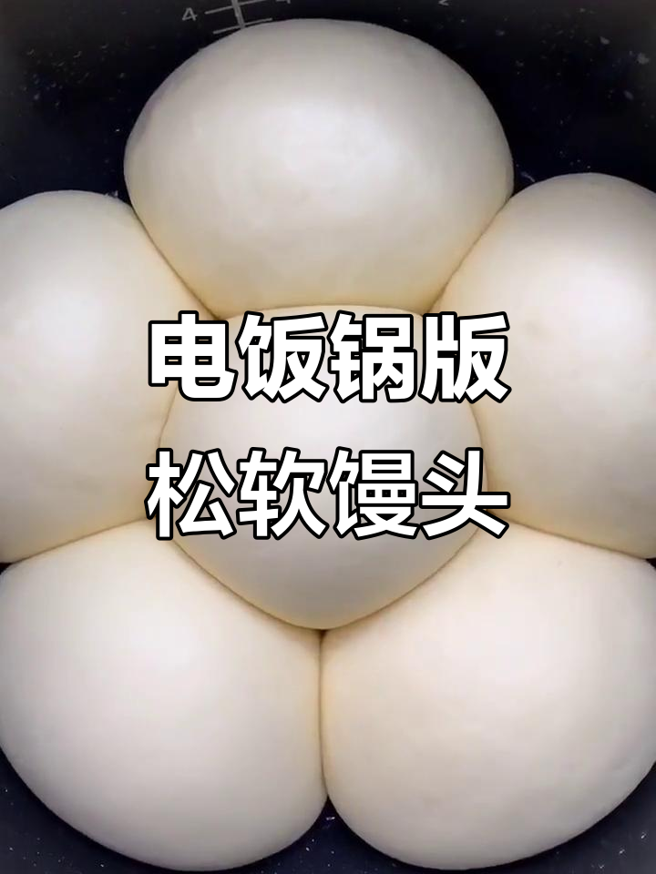电饭煲做馒头,松软如面包,简单又美味