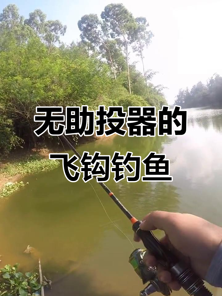 不用助投器也能飞钓,淡水石斑鱼轻松捕捉