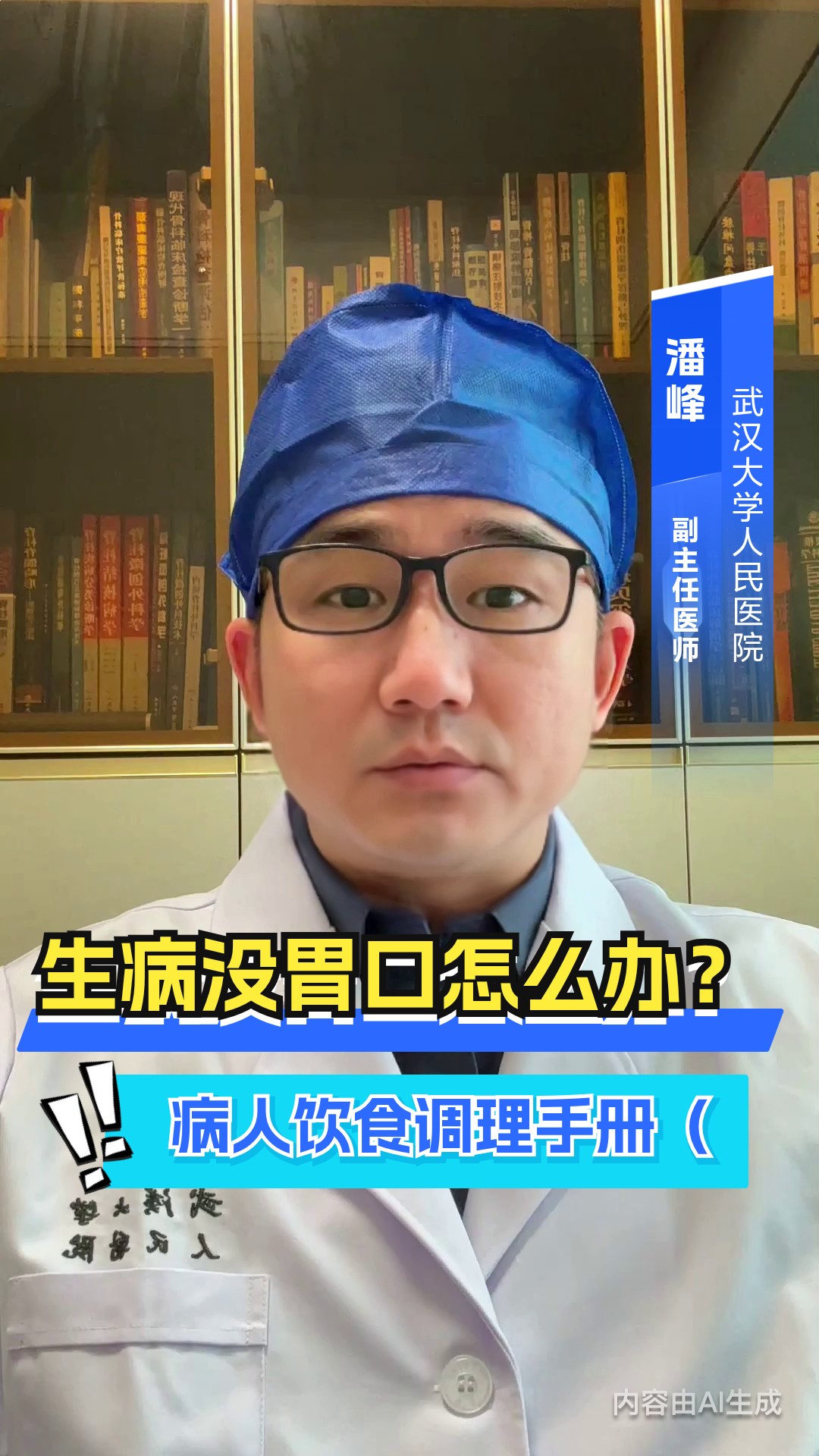 生病没胃口怎么办?病人饮食调理手册附食