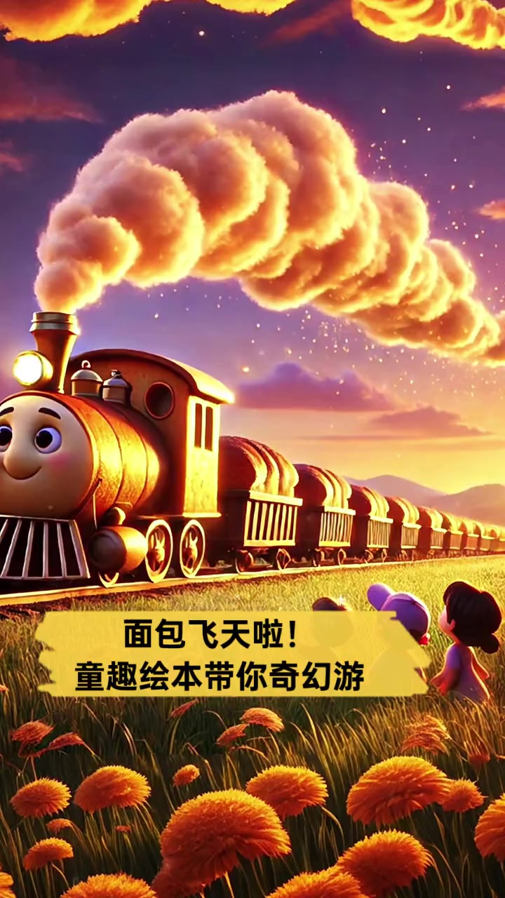 面包飞天啦!童趣绘本带你奇幻游