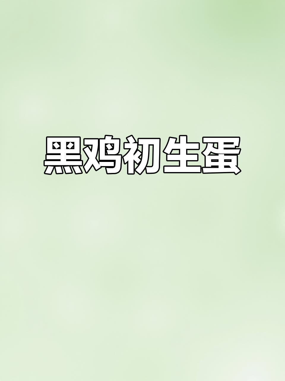 澳洲黑鸡首次下蛋，萌态十足