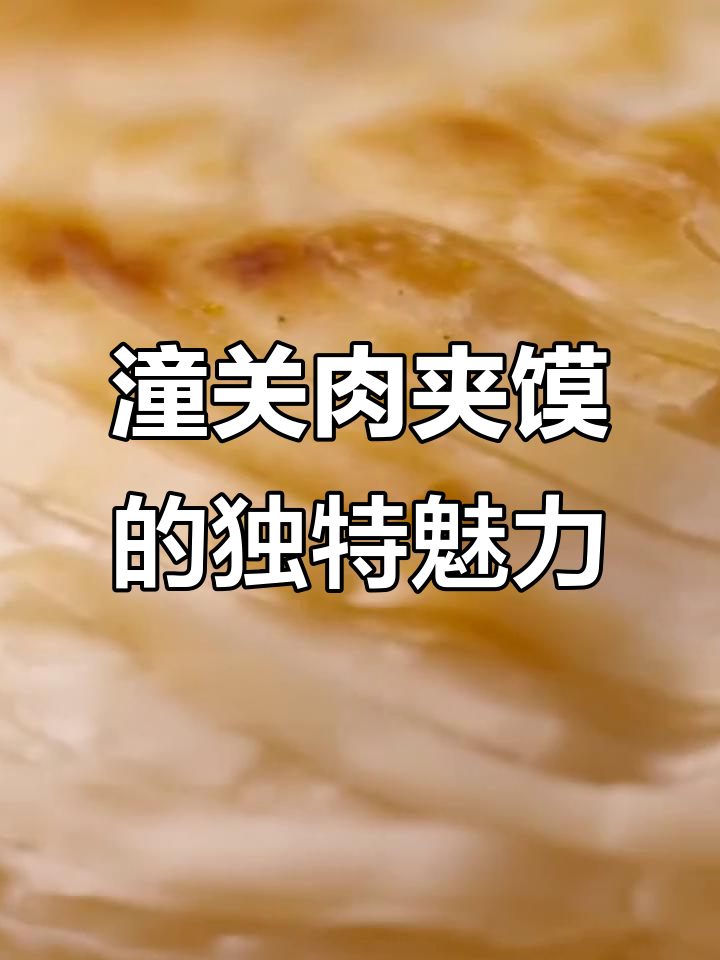 潼关肉夹馍:千层酥脆,西安无法比拟的美味