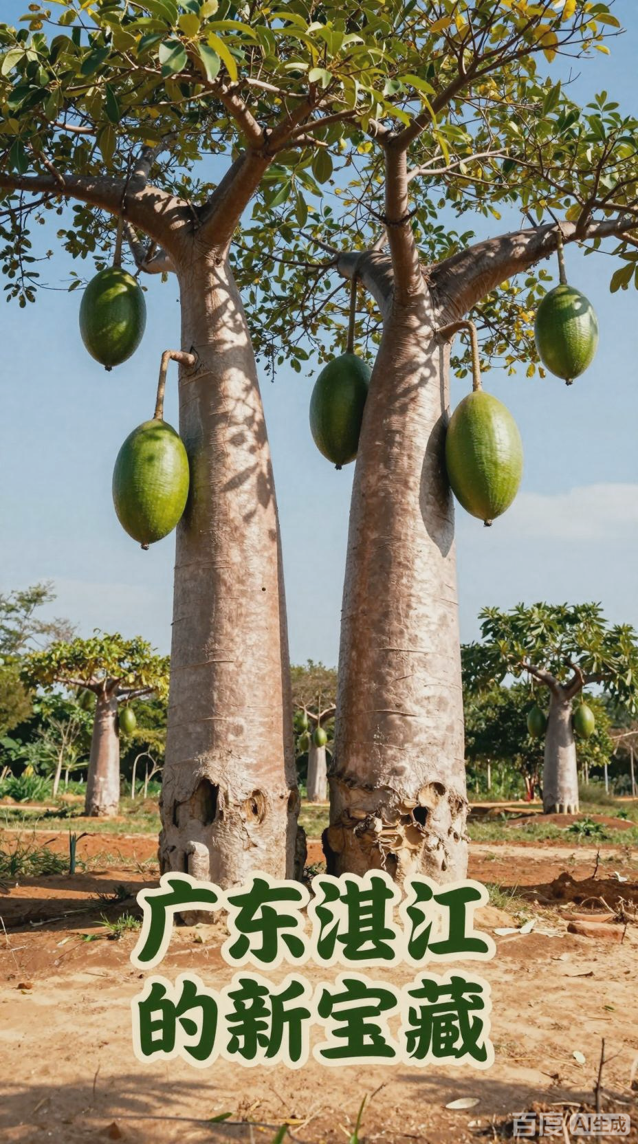 湛江惊现千年猴面包树，专家直呼罕见！