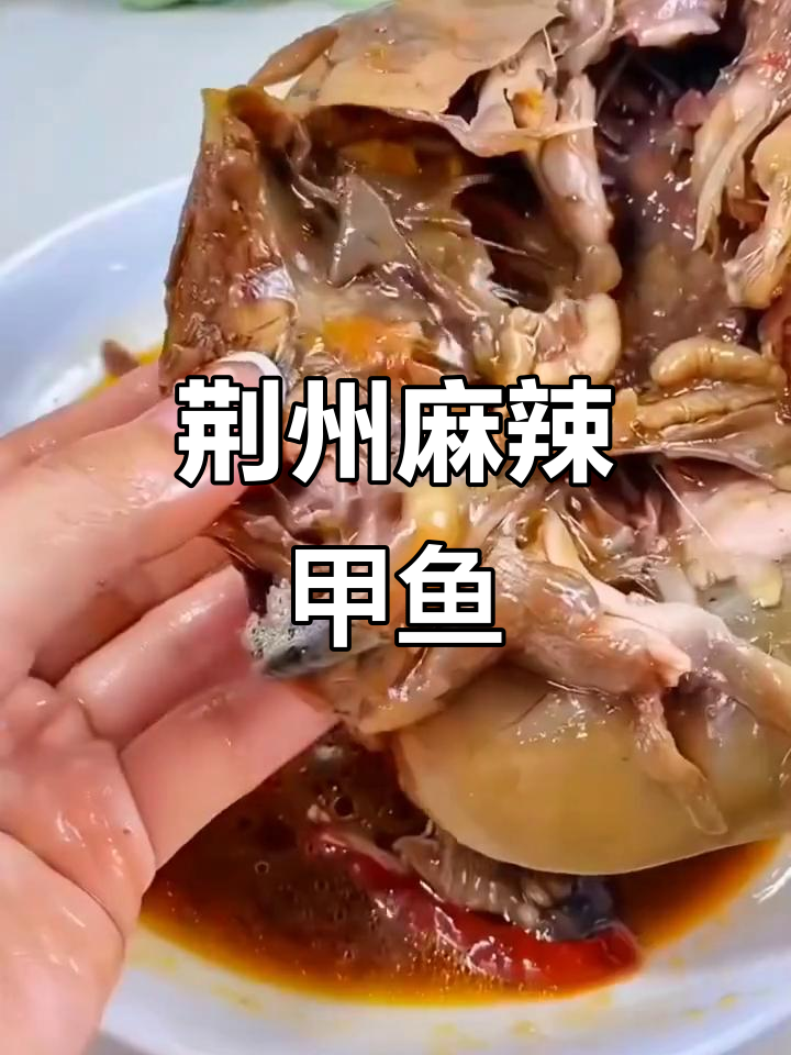 湖北荆州特色麻辣甲鱼,开袋即食,鲜香软烂让人停不下来