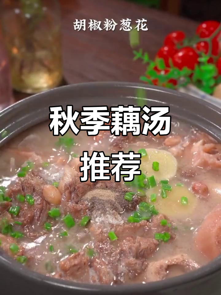 秋冬吃藕,汤鲜味美,洪湖粉藕炖排骨,滋补又美味!