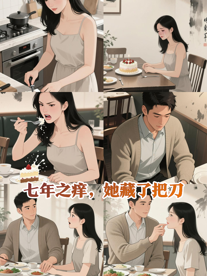 结婚七年，她在纪念日蛋糕里藏了离婚协议