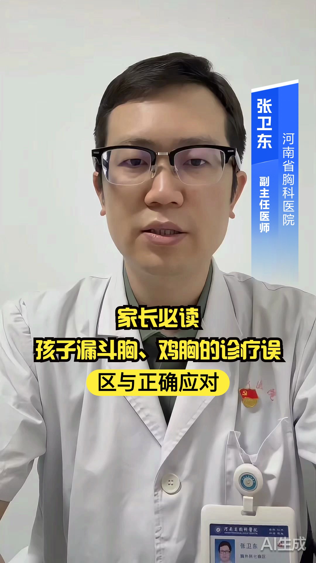 家长必读！孩子漏斗胸、鸡胸的诊疗误区与正确应对