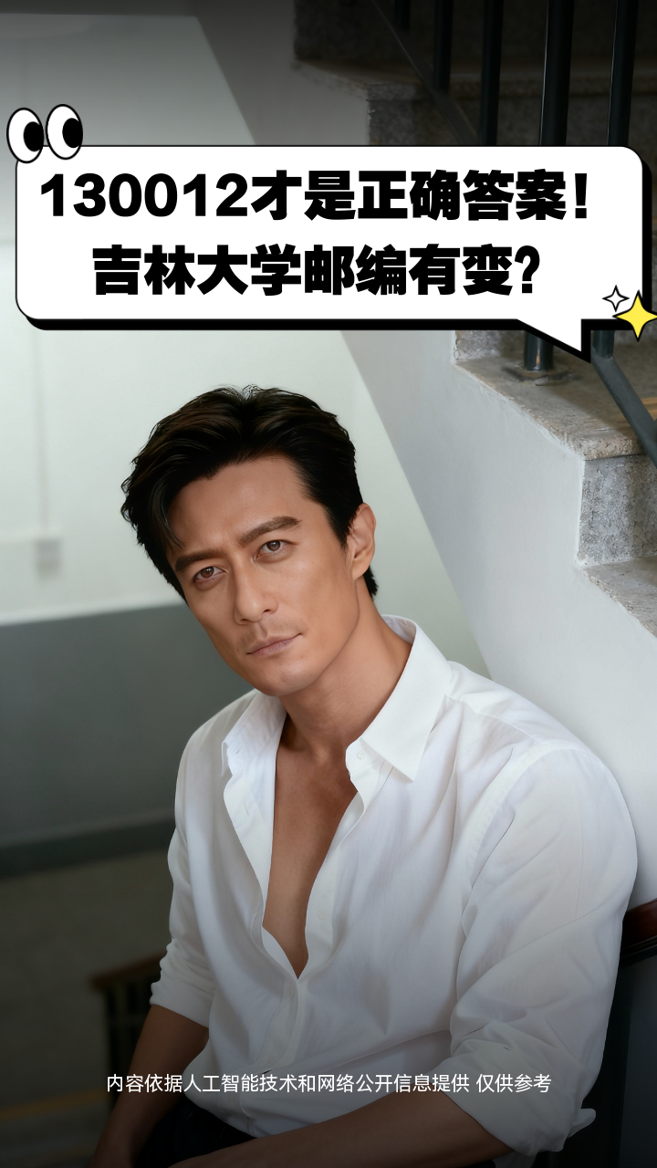 130012才是正确答案!吉林大学邮编有变?