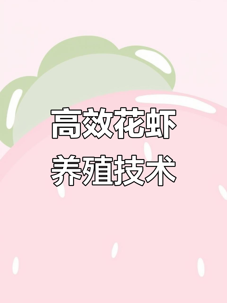 花虾养殖的秘密:高效过滤系统让虾苗快速成长