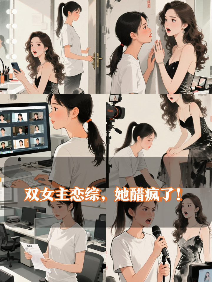顶流姐姐恋综选男嘉宾，忠犬妹妹当场黑化堵门质问！
