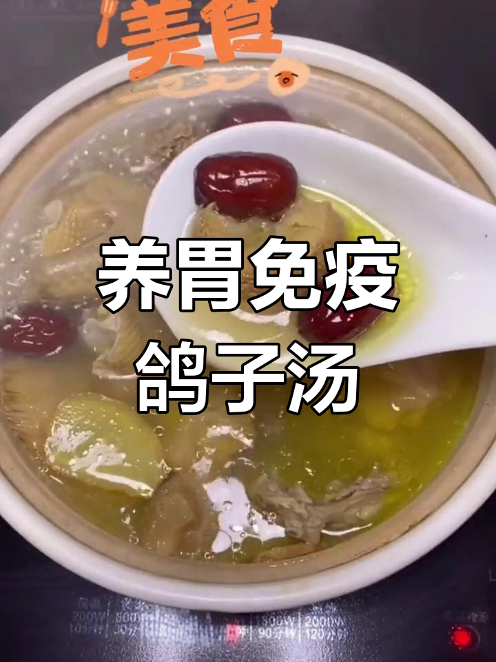 猴头菇鸽子汤,滋补养胃