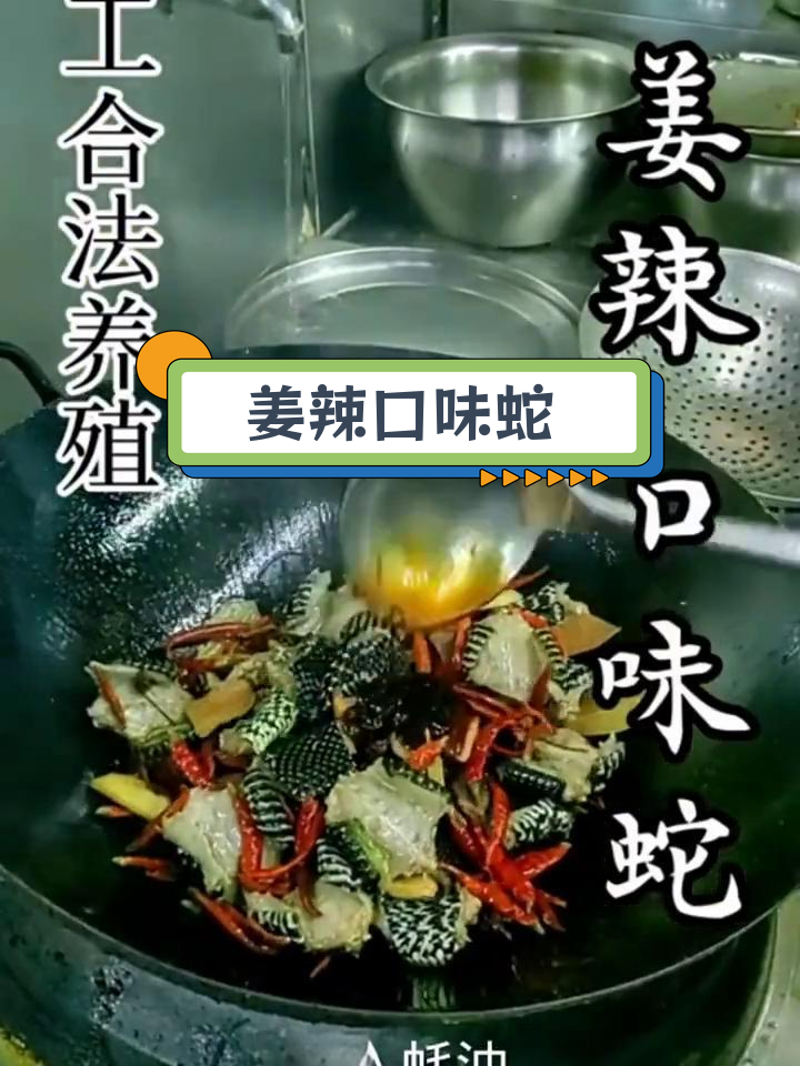 姜辣蛇肉的独特风味