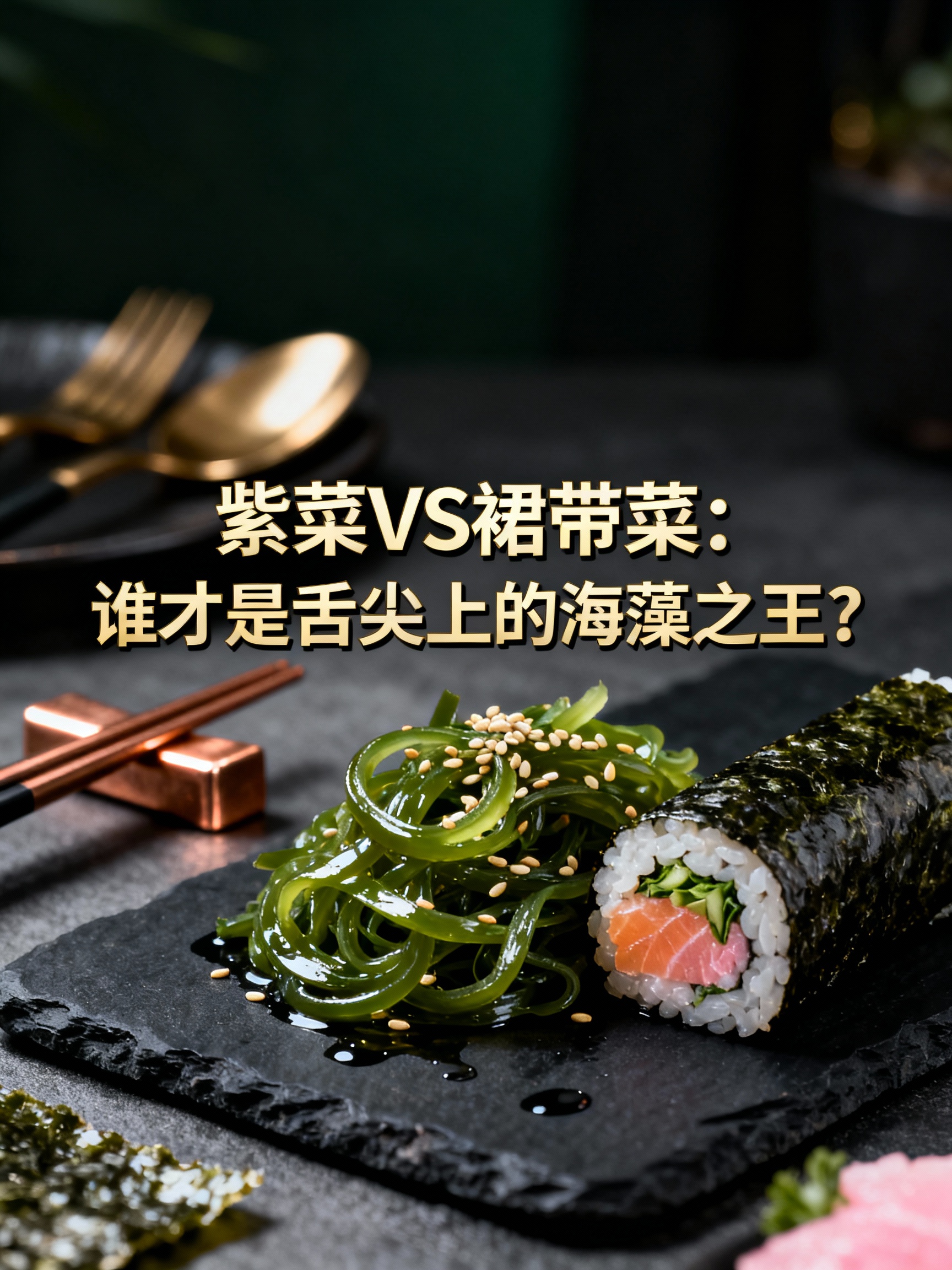 紫菜VS裙带菜：谁才是舌尖上的海藻之王？