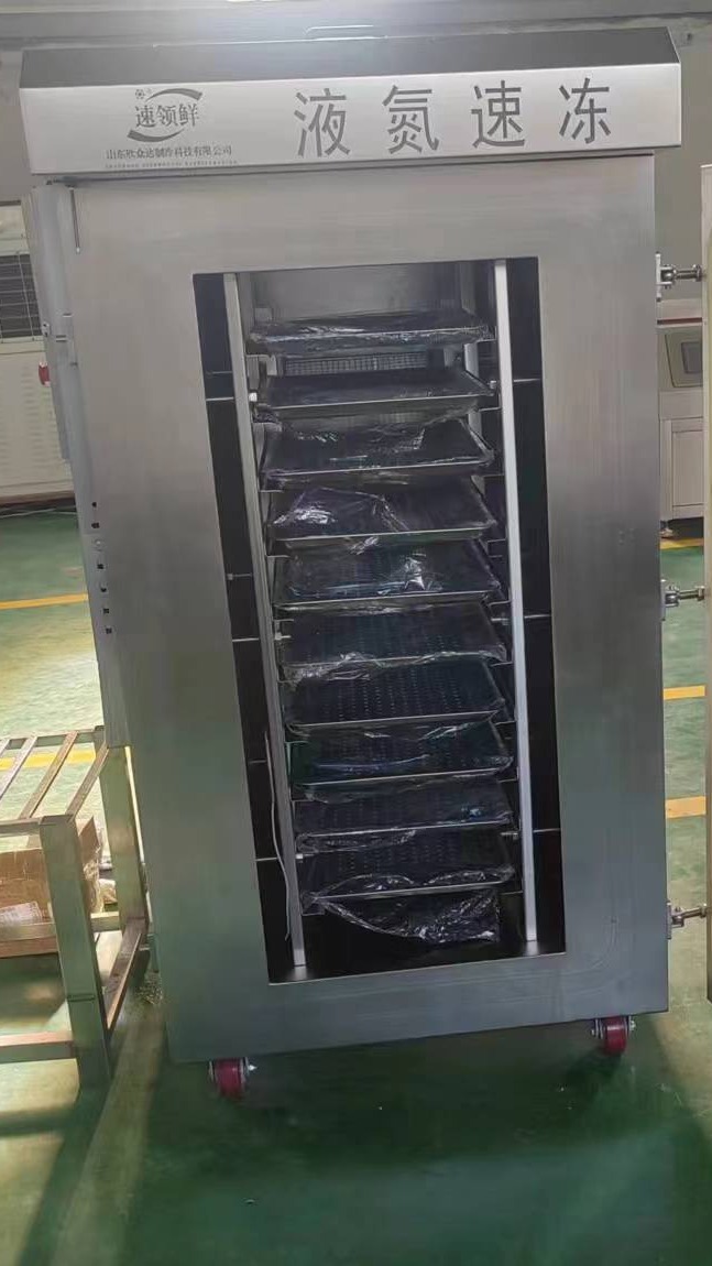 果蔬液氮速冻柜 单开门液氮速冻柜 300公斤速冻机厂家