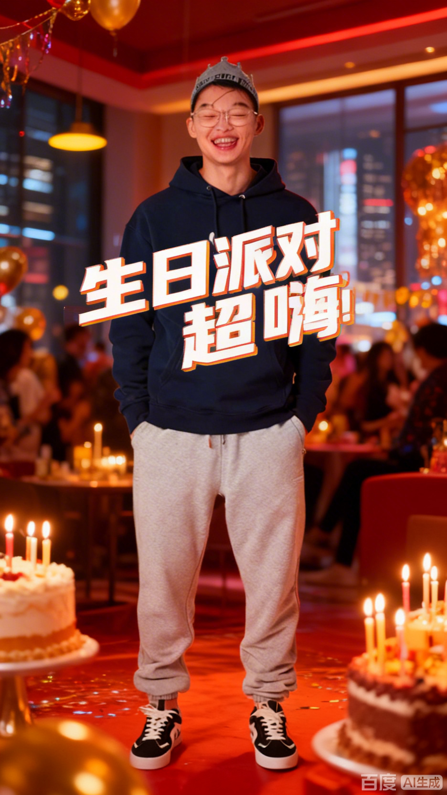 方子毓生日的猥琐表情瞬间