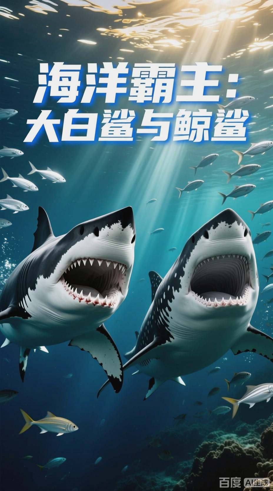 探索海洋霸主：鲨鱼