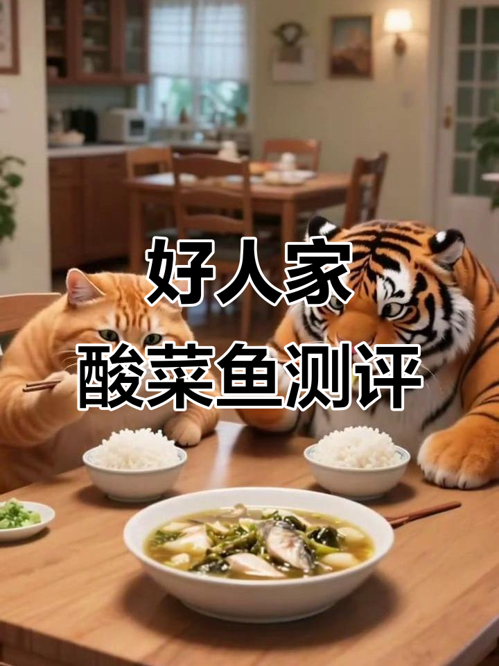 胖橘亲测酸菜鱼调料包,吃上一口就停不下来!