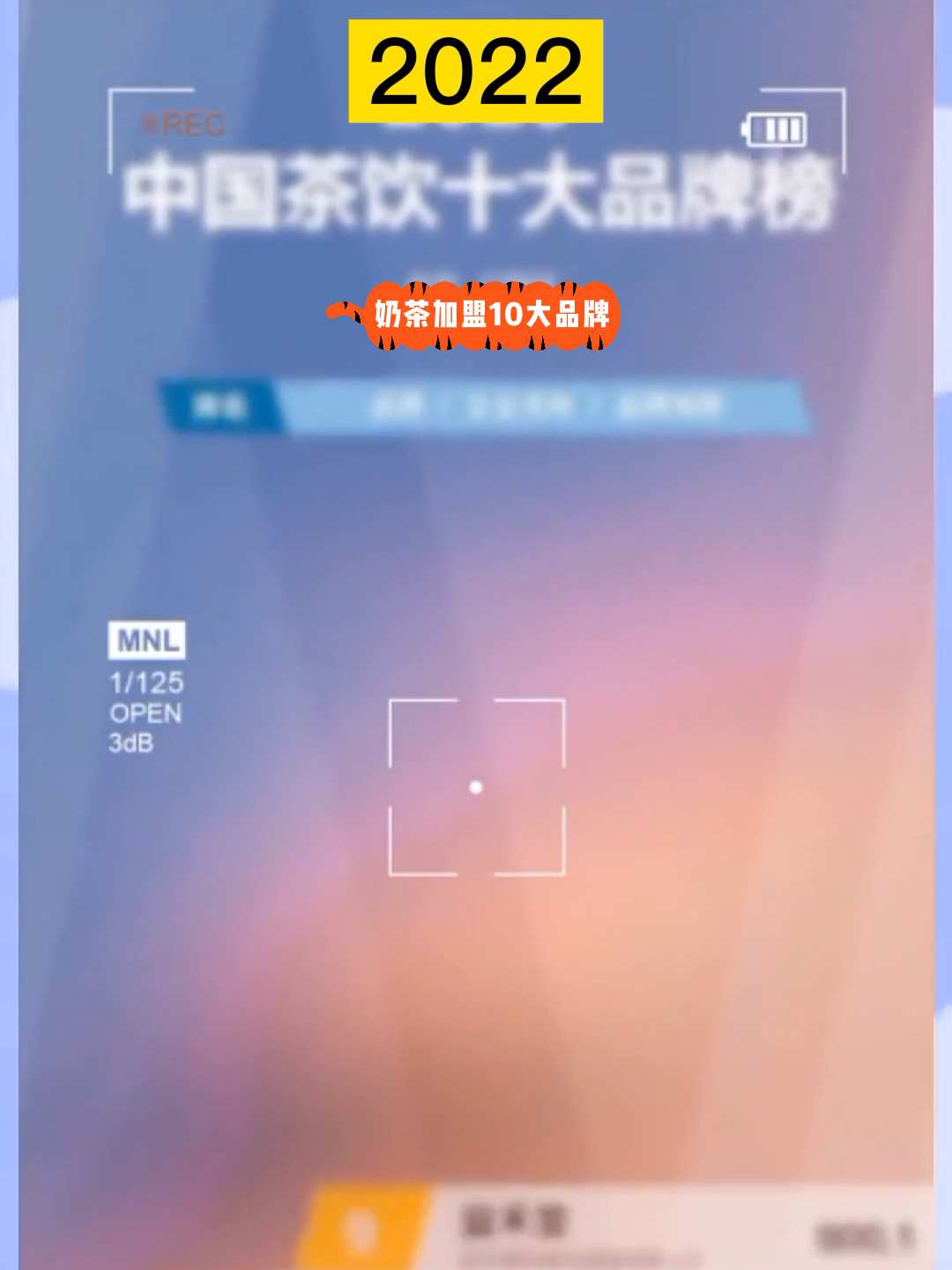 2022奶茶加盟店排行榜前十名品牌打卡攻略