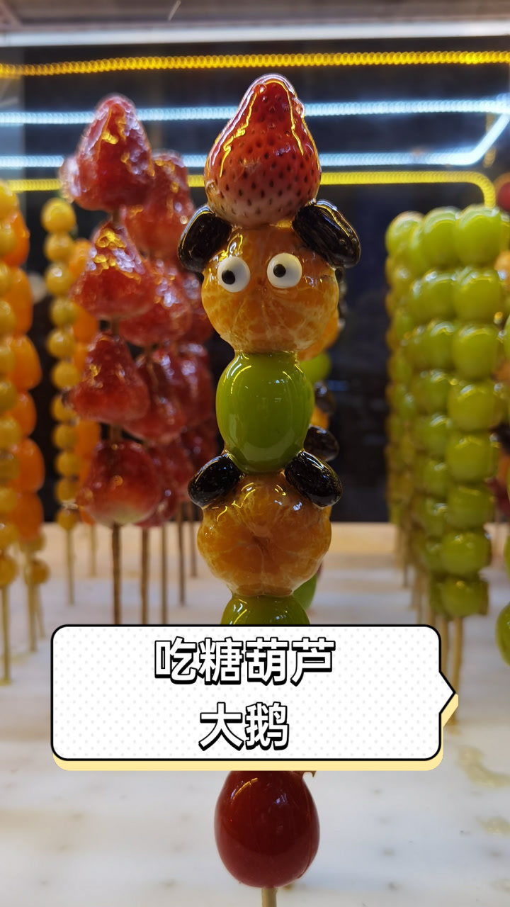 吃糖葫芦大鹅