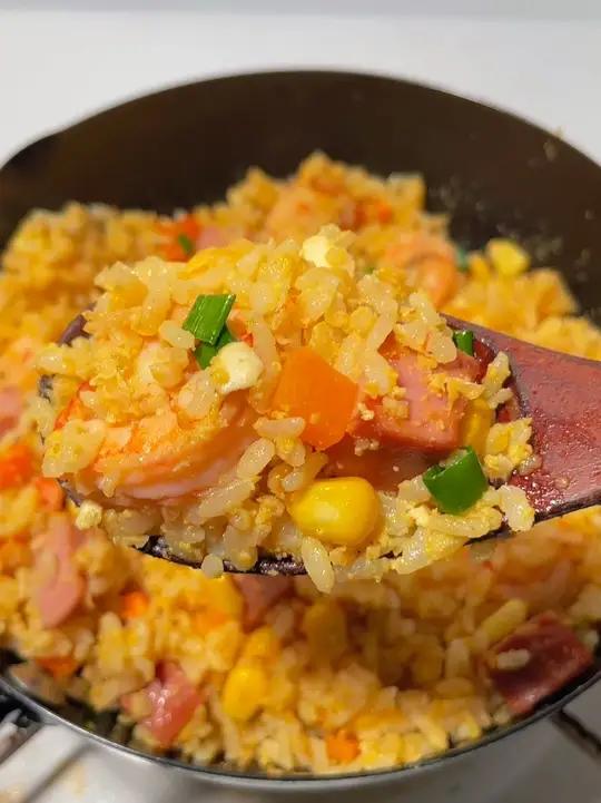 大家都说,这是香到打耳光都不肯放下的 耳光炒饭