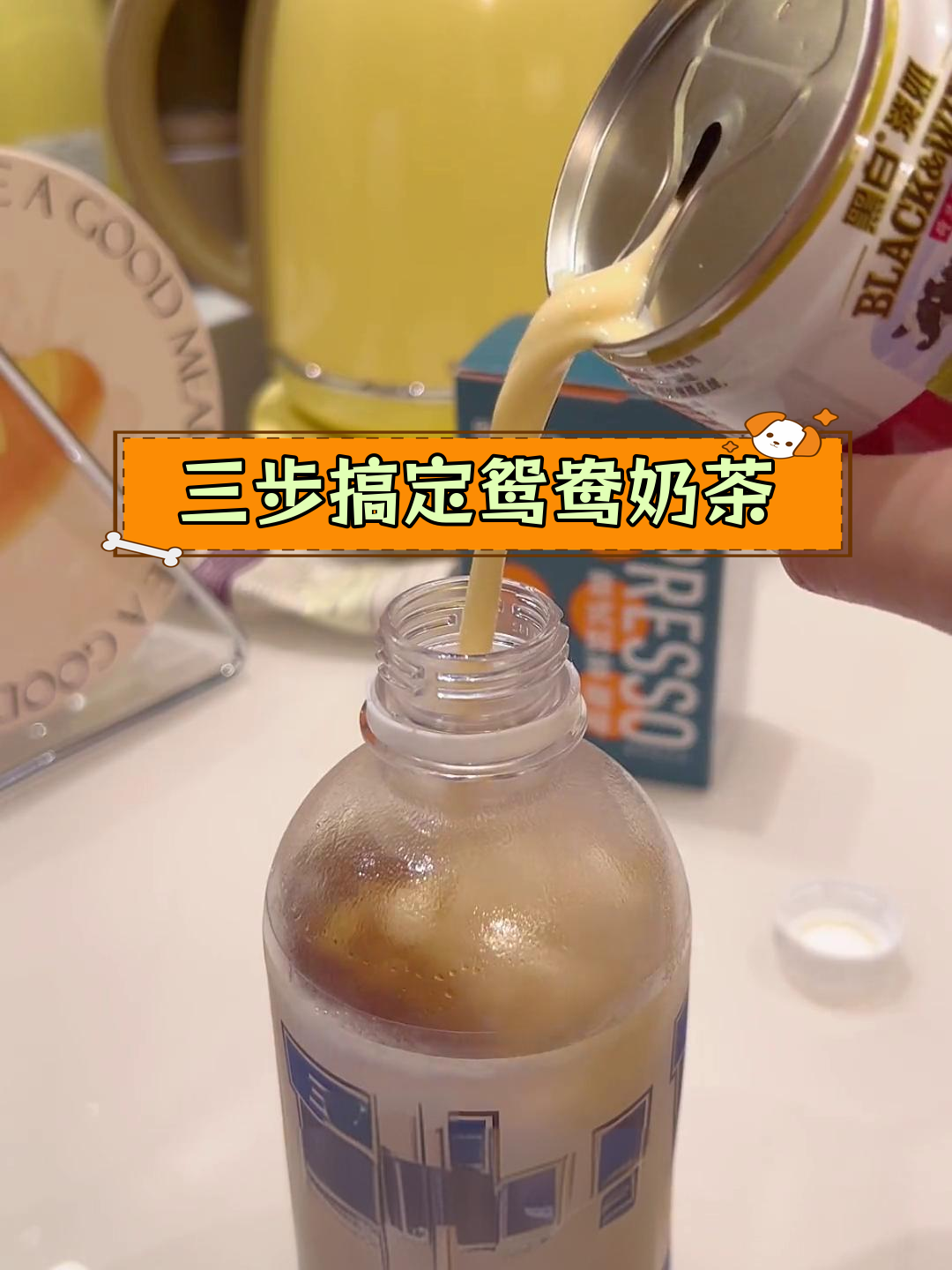 轻松学会港式鸳鸯奶茶制作