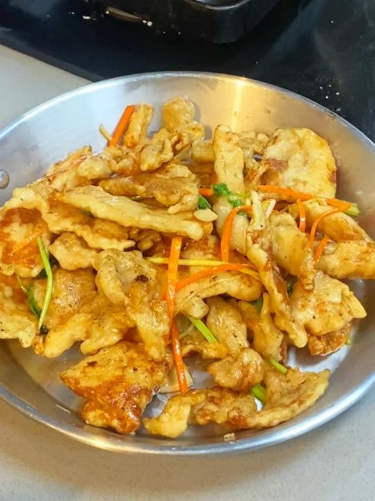 锅包肉超简单的做法来客人我必须安排它