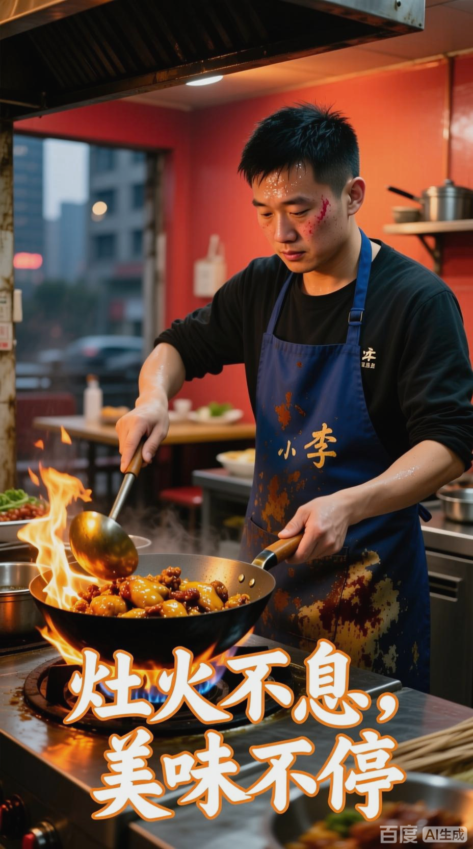 大盘鸡小店,忙碌中的美味与温情