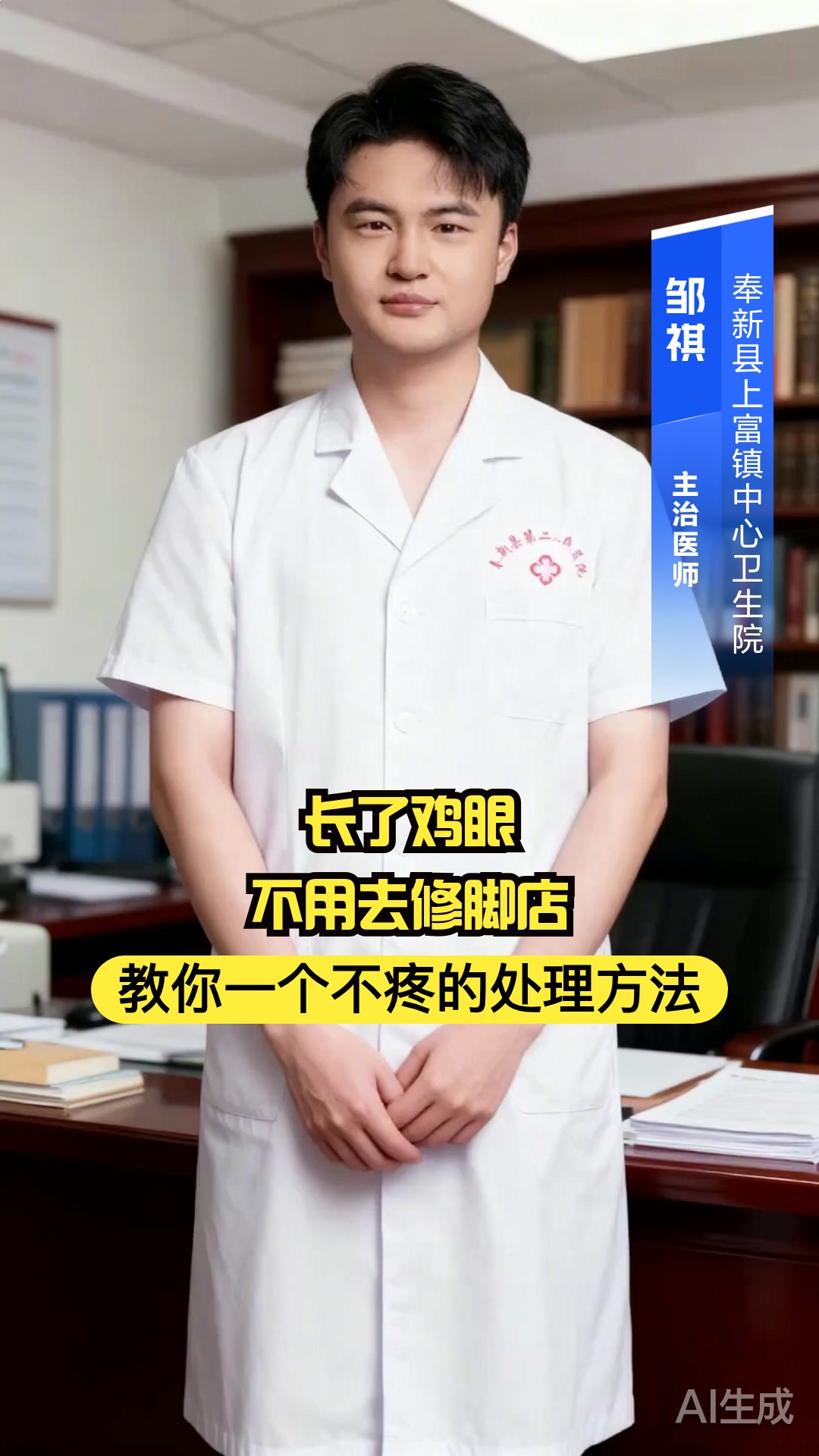 长了鸡眼不用去修脚店!教你一个不疼的处理方法