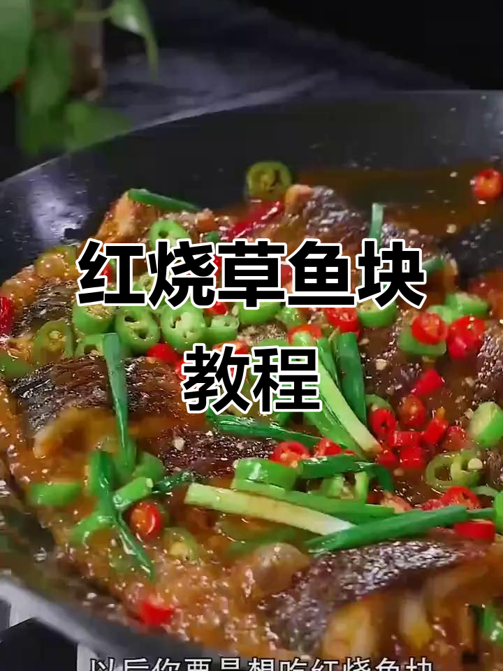 草鱼块家常红烧做法,简单又美味