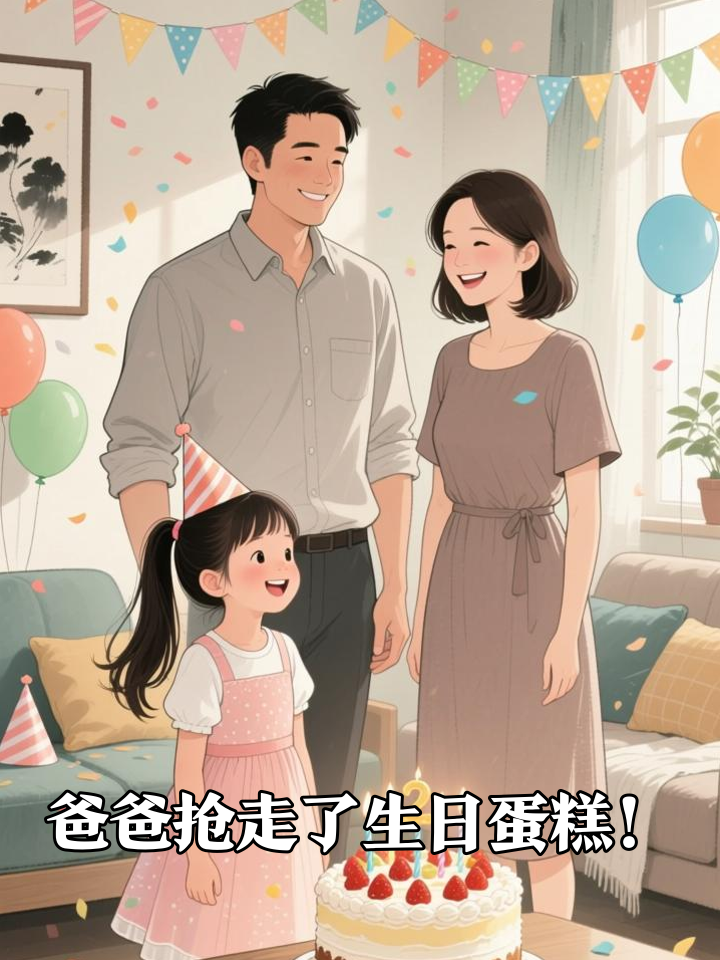 生日宴上爸爸抢走大蛋糕，女儿的反击太解气！