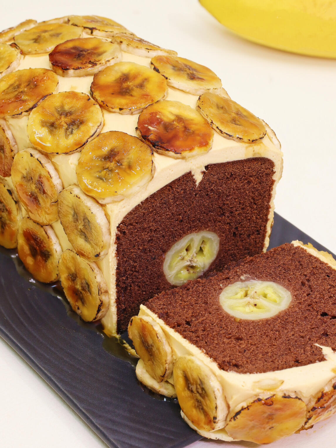 香蕉这么做好吃疯了巧克力香蕉磅蛋糕