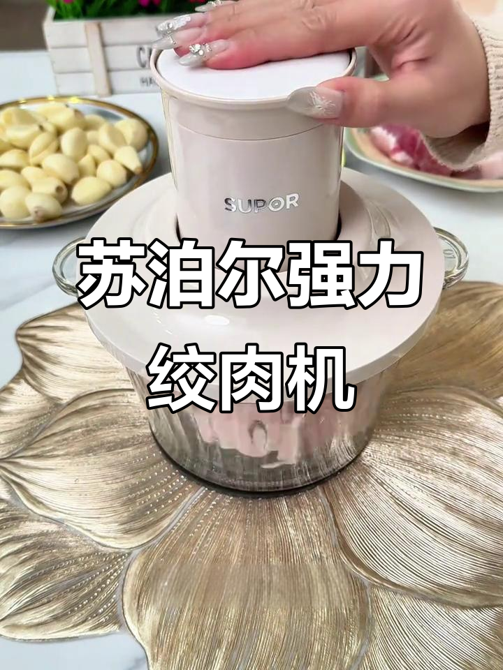 苏泊尔绞肉机:大容量、强劲电机,厨房必备神器