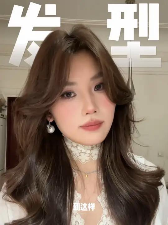 有卷发棒的都来试试这个方法 发型跟练,一次学会闭眼都能卷出氛围感大波浪大波浪高颅顶卷发教程