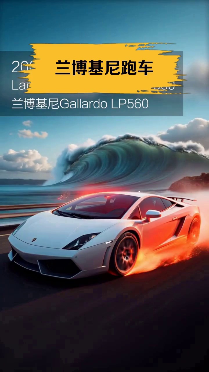 兰博基尼跑车