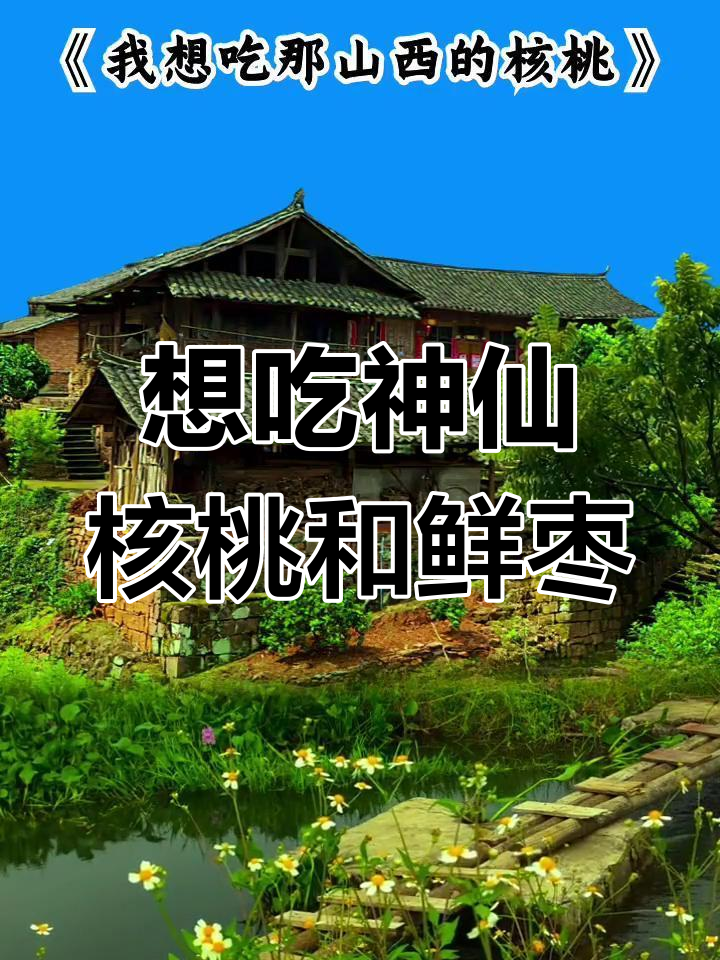 山西核桃与新郑枣,鲜蒸美味让人怀念