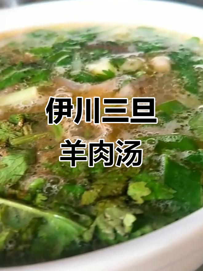 洛阳伊川三旦羊肉汤,神仙都爱喝!