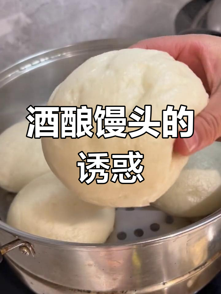 第一次尝试,酒酿馒头松软香甜,回味无穷!